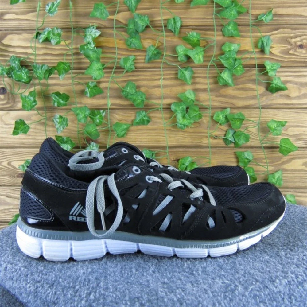 RBX Men's Pulse Sneaker Black Synthetic‎ Size 12 Medium  Used 2025
